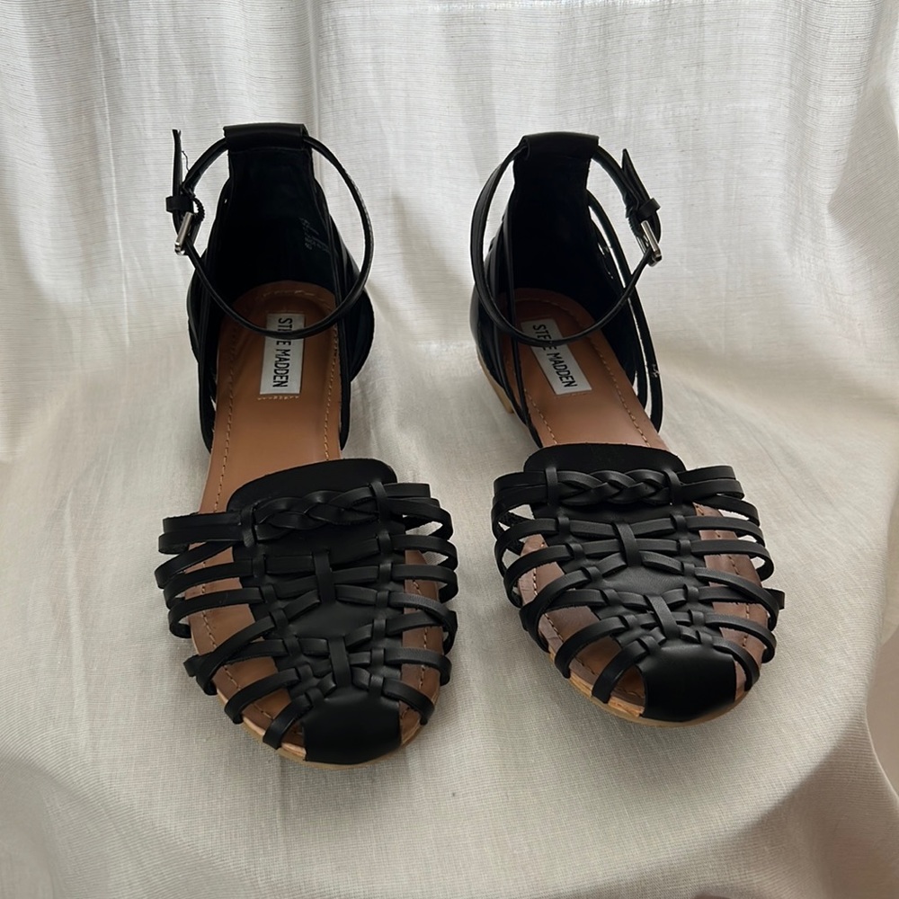 Steve Madden ‘Mory’ Flats Black Size 8.5